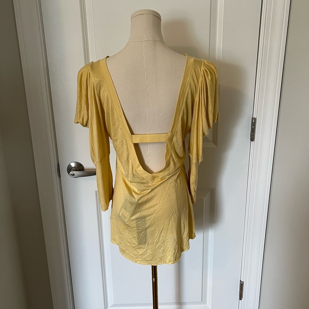 ABS Allen Schwartz Open Back Top